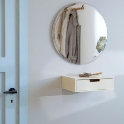 Moud Home Insert Hylde Med Skuffe Vanilla Gul