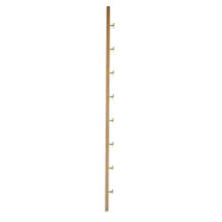 Moud Home Oak Knagerkke - Eg m. Messing Knager - 100 cm