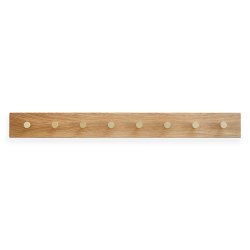 Moud Home Oak Knagerkke - Eg m. Messing Knager - 100 cm