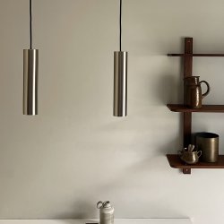 Moud Home KYST Pendel B�rstet St�l 28 cm