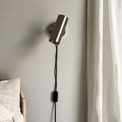 Moud Home KYST V�glampe B�rstet St�l 15 cm