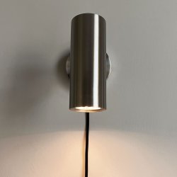 Moud Home KYST V�glampe B�rstet St�l 15 cm