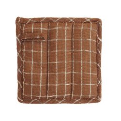 Moud Home Nordic Grydelapper 2 stk. Brun/Sand tern