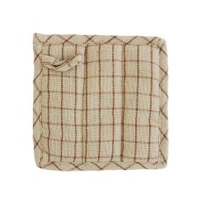 Moud Home Nordic Grydelapper 2 stk. Sand/Brun tern