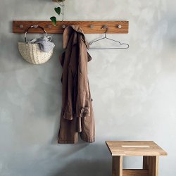 Moud Home OAK Knagerkke Eg m/ Stl Knager 100 cm