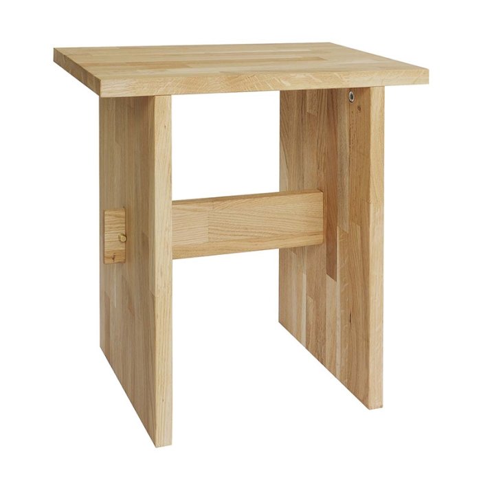 Moud Home Oak Skammel - Olieret Egetr