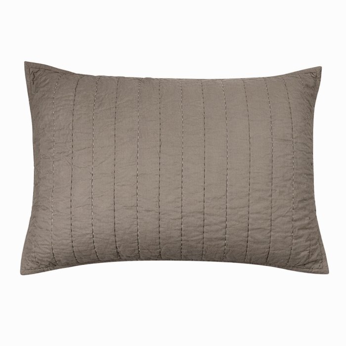 Moud Home SENSES Quiltet Pudebetr�k 50�70 cm Brun