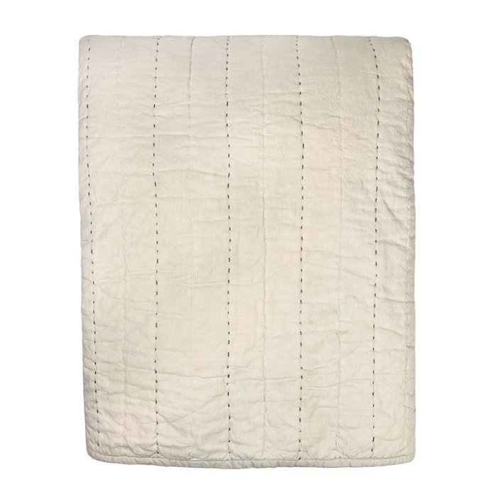 Moud Home SENSES Quiltet Sengetppe 260260 cm Beige