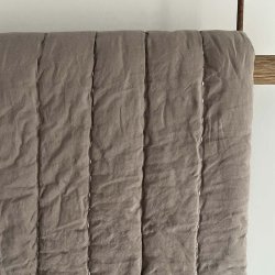 Moud Home SENSES Quiltet Sengetppe 260260 cm Brun