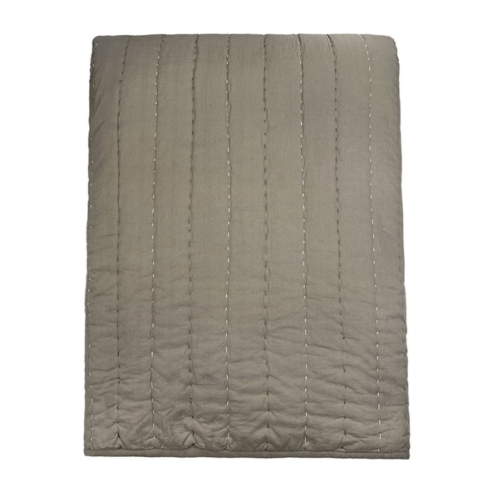 Moud Home SENSES Quiltet Sengetppe 260260 cm Brun