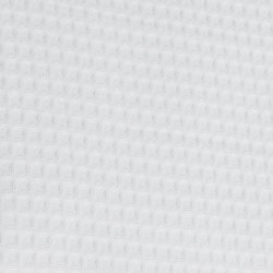 Moud Home Waffle Badeforhng 180 x 200 - Hvid