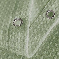 Moud Home Waffle Badeforh�ng 180 x 200 cm - Army Gr�n 