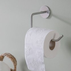 Moud Home Wall Toiletrulleholder - Brstet Stl