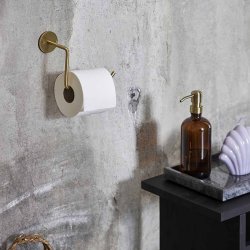 Moud Home Wall Toiletrulleholder - Messing