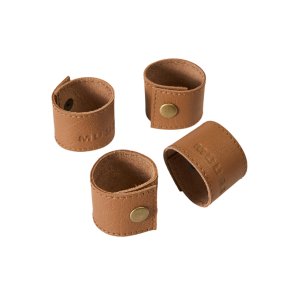 Muubs Camou Servietringe 4 stk. Lder/Camel