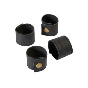 Muubs Camou Servietringe 4 stk. Lder/Sort