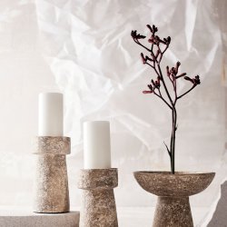 Muubs Eris Lysestage Small Rustic Sand