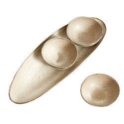 Muubs Mame Fad - Langt Ovalt - Sand