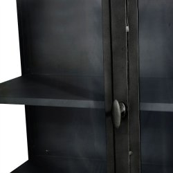 Muubs New York Glasskab - 2 glasdre - Sort Jern