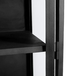 Muubs New York Glasskab - 2 glasdre - Sort Jern