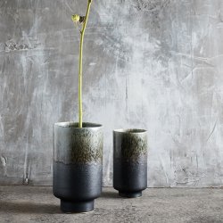 Muubs Lago Vase Small - Forest Green