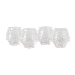Muubs Mora Glas Klar 4 stk