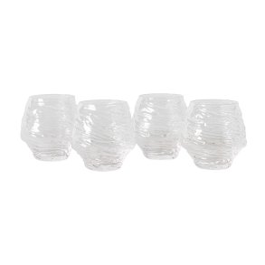 Muubs Mora Glas Klar 4 stk