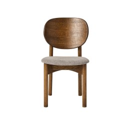 Muubs Oka Spisebordsstol M�rk Olie/Gr�