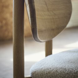 Muubs Oka Spisebordsstol Natur Olie/Sand