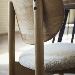 Muubs Oka Spisebordsstol Natur Olie/Sand