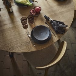 Muubs Oka Spisebordsstol Natur Olie/Sand