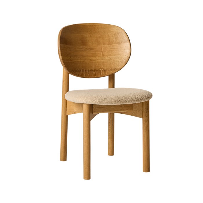 Muubs Oka Spisebordsstol Natur Olie/Sand