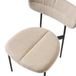 Muubs Oni Spisebordsstol Sort/Sand