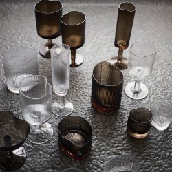 Muubs Ripe Champagneglas 4 stk. R�get Brun