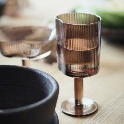 Muubs Ripe R�dvinsglas 4 stk. R�get Brun