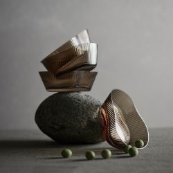 Muubs Ripe Snack Sk�l 4 stk. R�get Brun