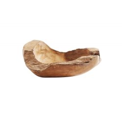 Muubs Rustik skl i teaktr - 30 cm