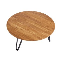 Muubs Space Sofabord - Olieret Eg - 90 cm