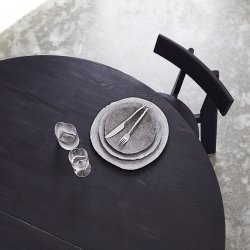 Muubs Space Spisebord - Sort Ask - 150 cm