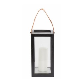 Muubs Storm Lanterne Sort Teak - Small