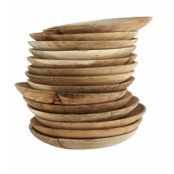 Muubs Tallerken teaktr - 22 cm