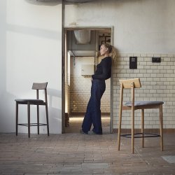 Muubs Tetra Barstol Natur Olie/Beton