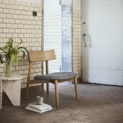 Muubs Tetra Loungestol Natur Olie/Beton