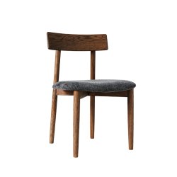 Muubs Tetra Spisebordsstol M�rk Olie/Granit