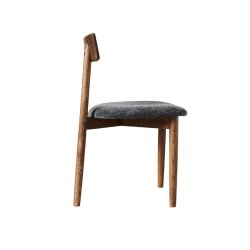 Muubs Tetra Spisebordsstol M�rk Olie/Granit