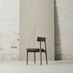 Muubs Tetra Spisebordsstol M�rk Olie/Granit