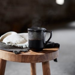 Muubs Umami Mundservietter 2 stk. Sort/Brun