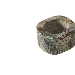 Muubs Vita Servietringe 4 stk Seagrass Marmor