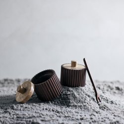 Muubs Yami Krukke m. Lg Karboniseret Ask/Marmor