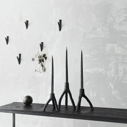 Muubs Aion Knage - Sort - Medium - St af 3 stk.